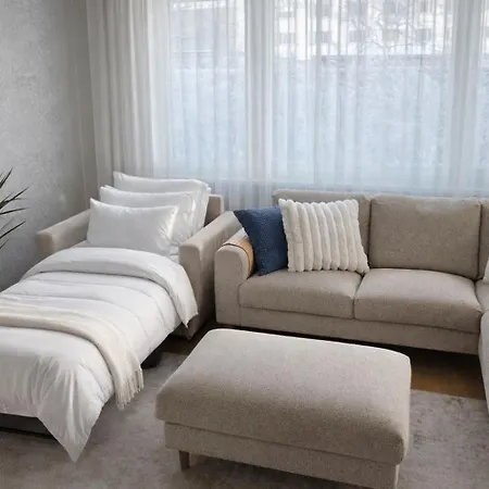 Center, Brand New + Free Parking Apartman Tallinn